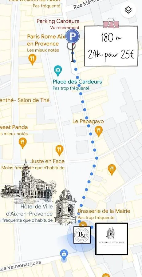 Appartamento Le Beffroi De Gaston Climatise Aix-en-Provence